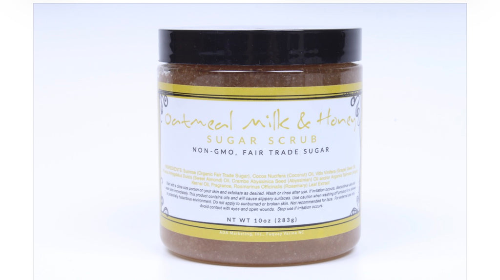 Oatmeal and Honey Sugar Scrub