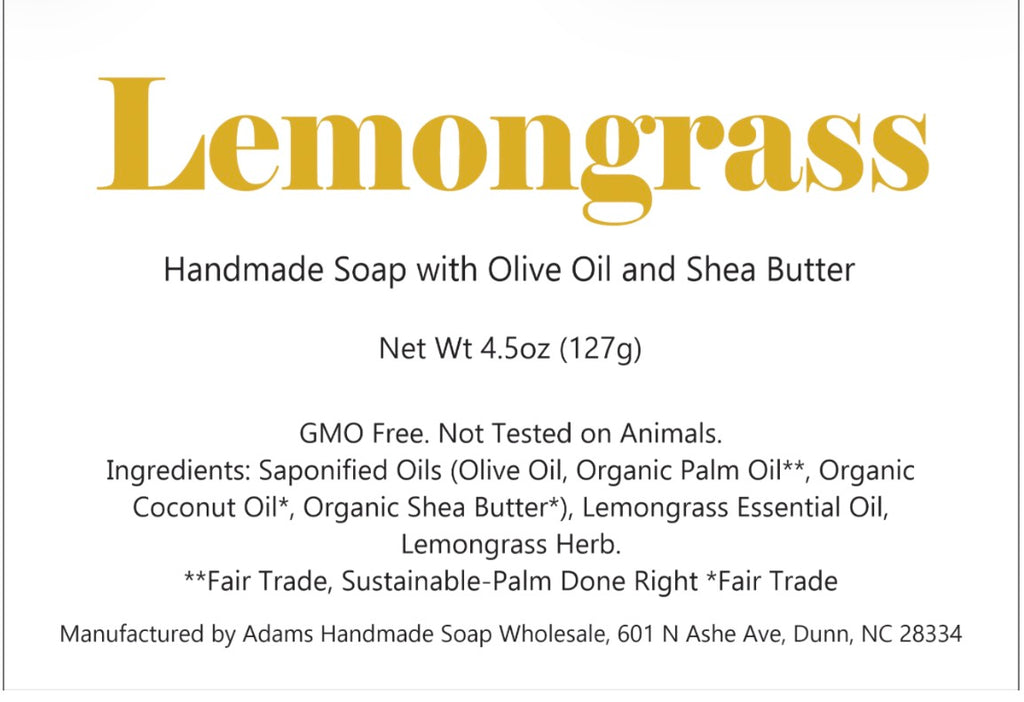 Lemongrass Soap
