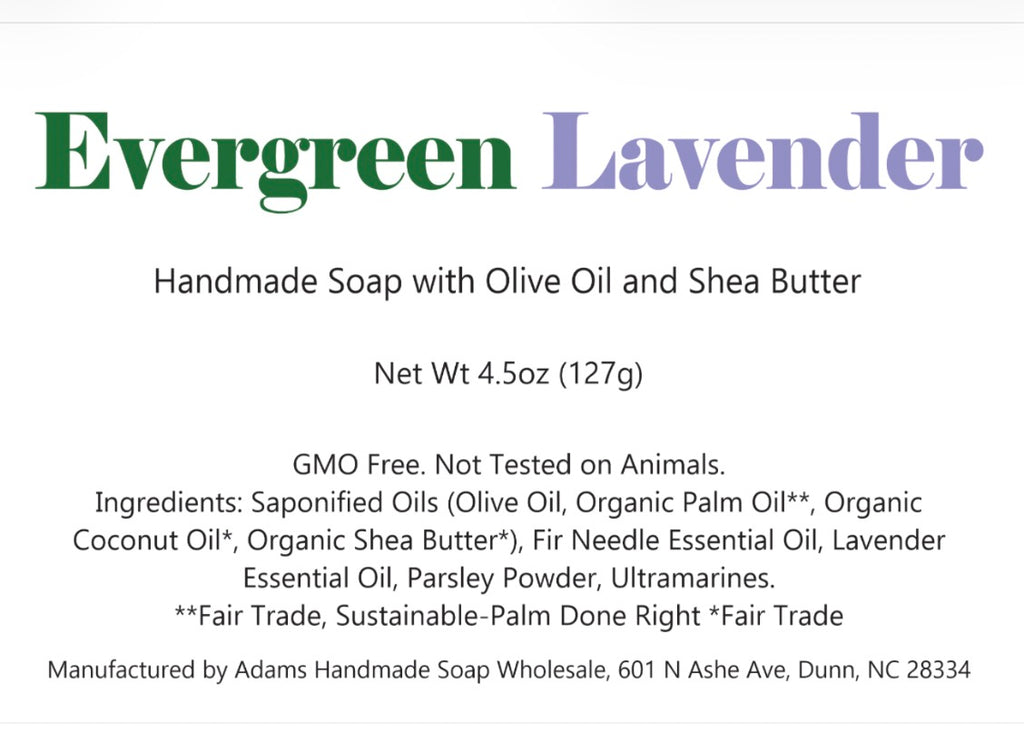 Organic Evergreen Lavender