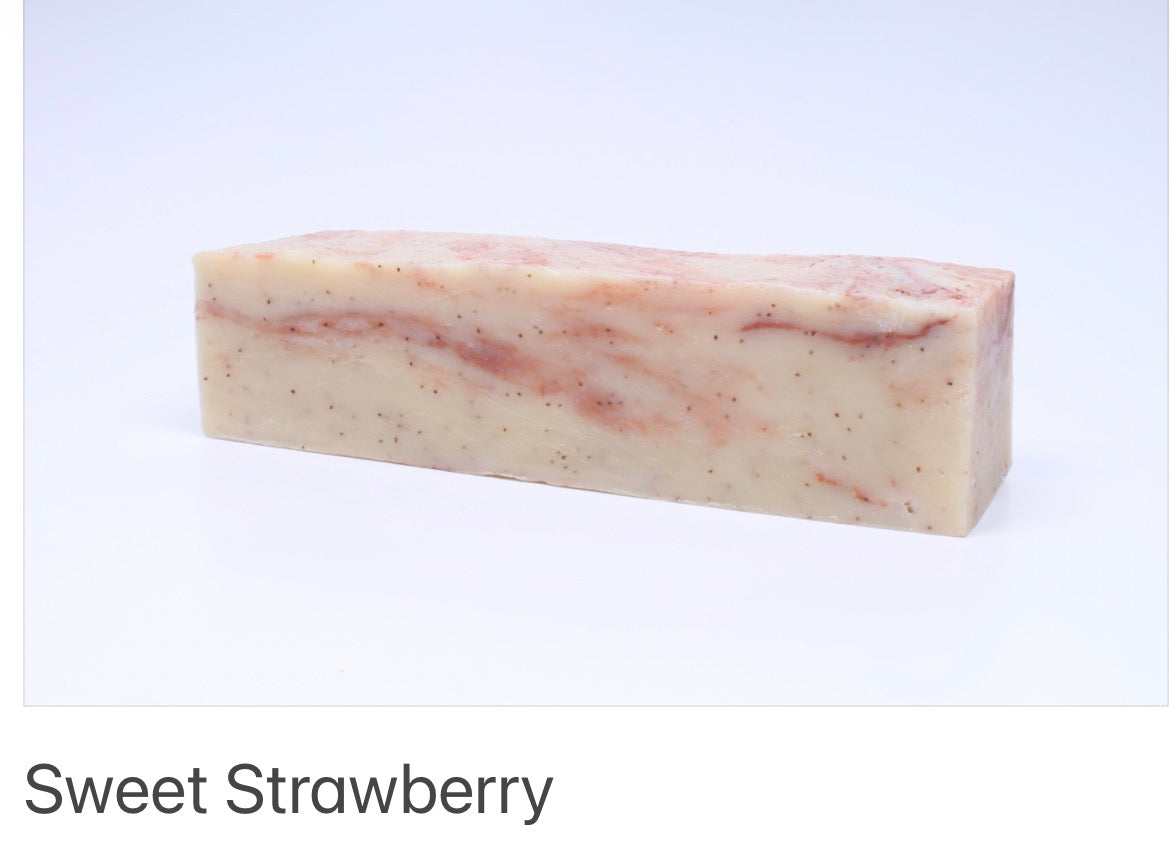 Organic Sweet Strawberry Soap